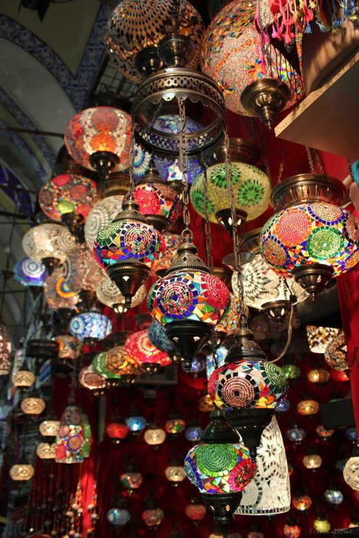 LAMPS AT THE BAZAR