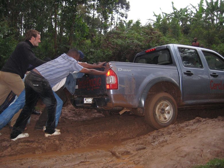 stuck in the mud