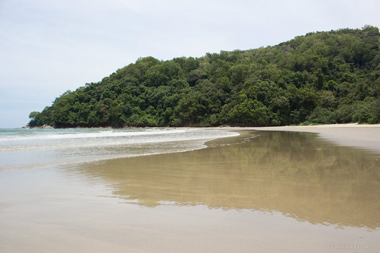 deserted beach