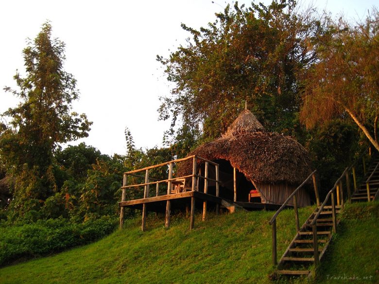 the geodome, Lake Bunyonyi