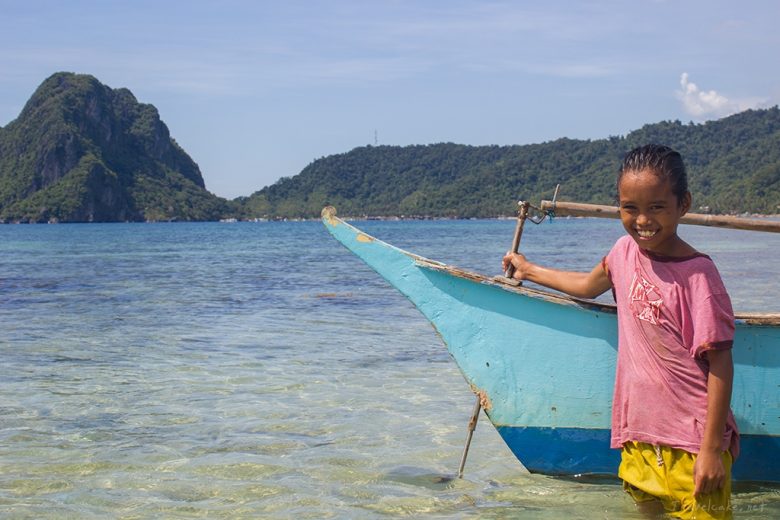 a child's smile, Palawan, Philippines