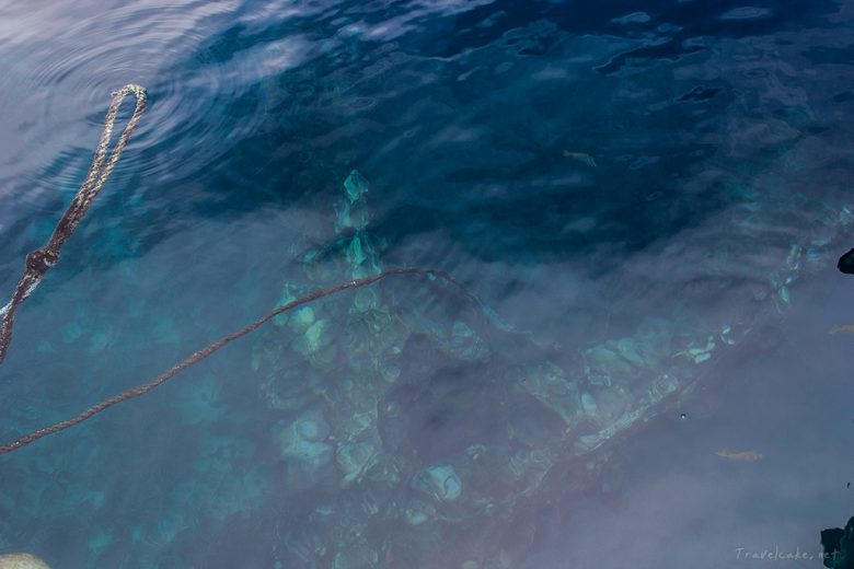 wreck snorkelling, Palawan, Philippines 