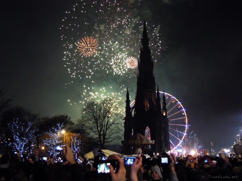 fireworks and camera's, edinburgh