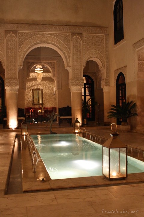 indoor pool, morocco