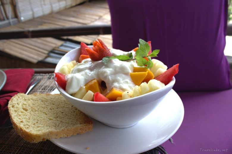 fruit salad with yogurt, Bali