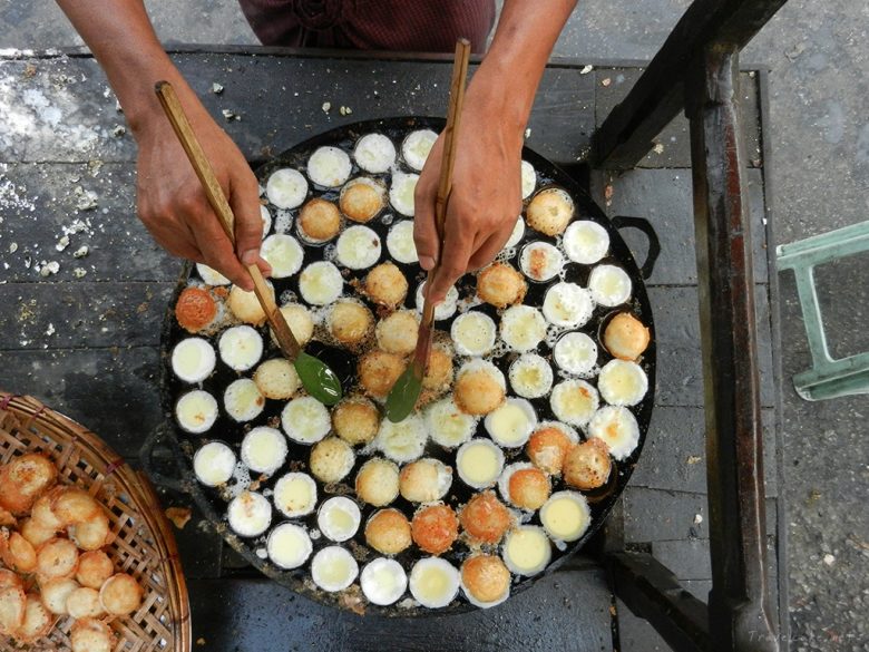 street food, Yangon, Myanmar
