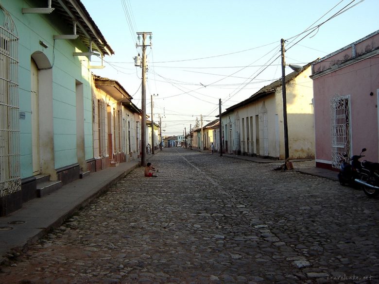 cobbled streets of Trinidad, Cuba