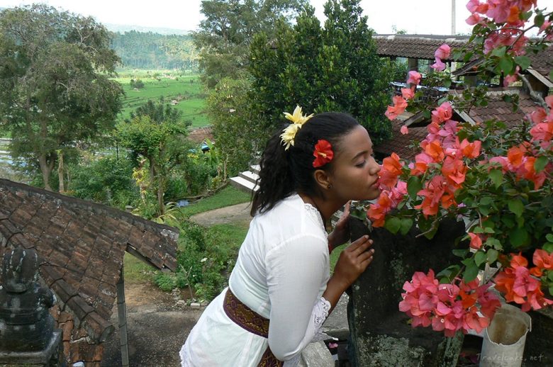 after a Balinese photo shoot during my first solo trip