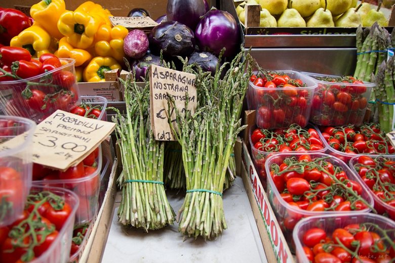 Italian produce market, bologna