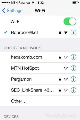 most establishments have decent wifi 