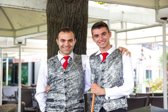 Hotel staff, Albania