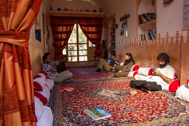 Garmeh, desert oasis, Iran