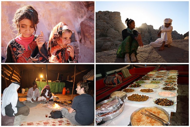 meeting people Petra Jordan