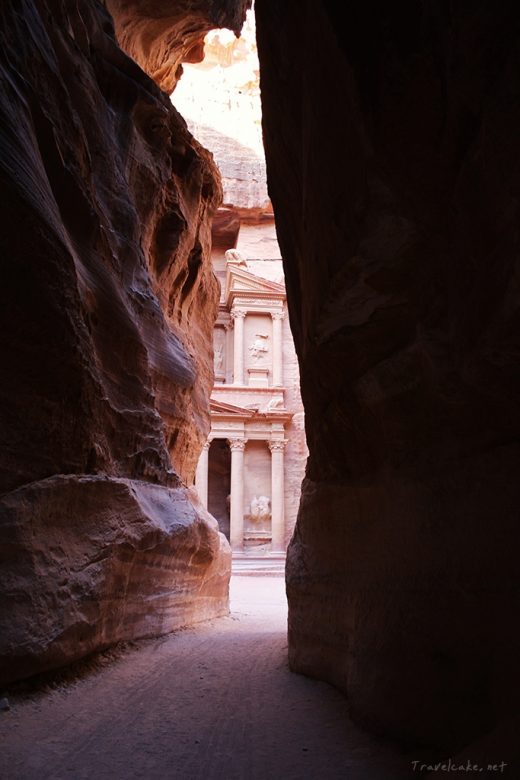 entering Petra