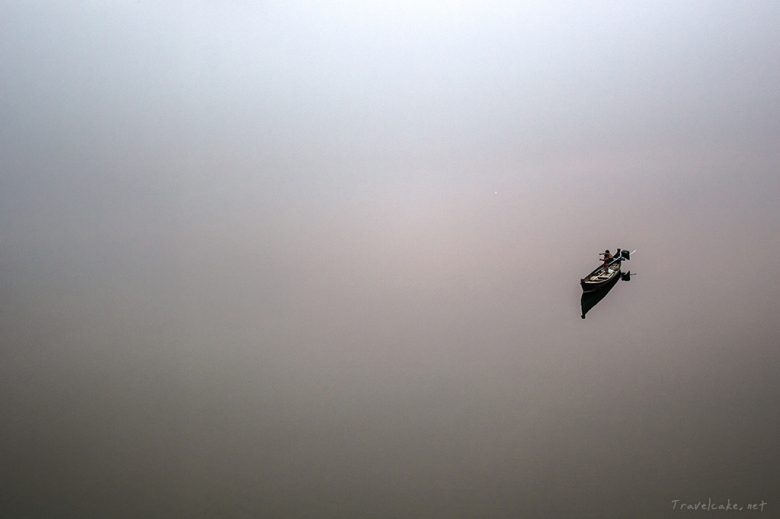 Myanmar, fishing lake