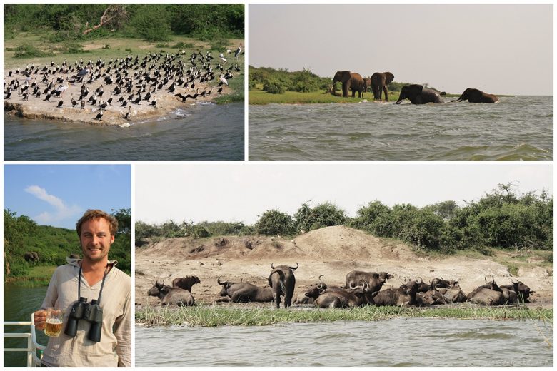 Uganda, kazinga channel