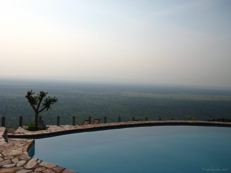infinity pool, Queen Elisabeth National Park, uganda