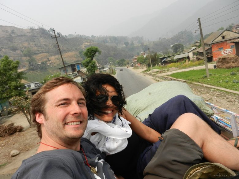 the best spot on the bus is the roof!