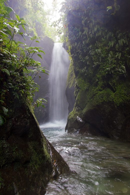 waterfall, Mindo Ecuador