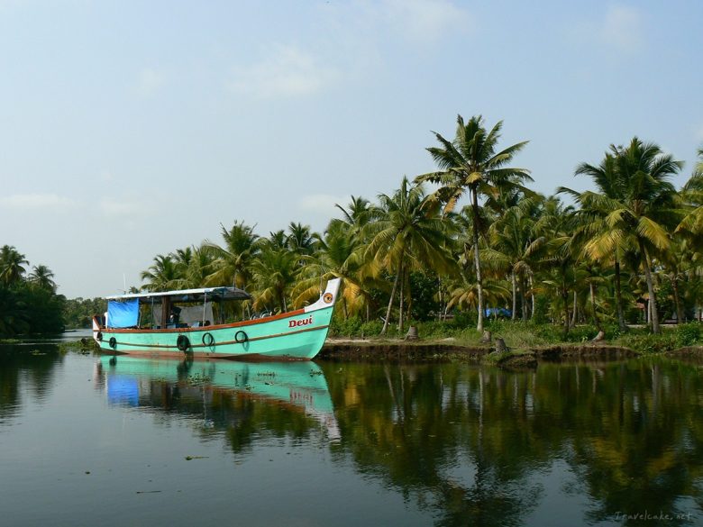 Kerala India backwaters