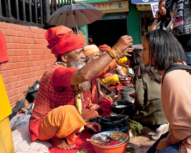 No matter the religion or philosophy, I never refuse a blessing. I feel as though the many blessings I've recieved from 'holy men and women' throught the years have had their effect. 