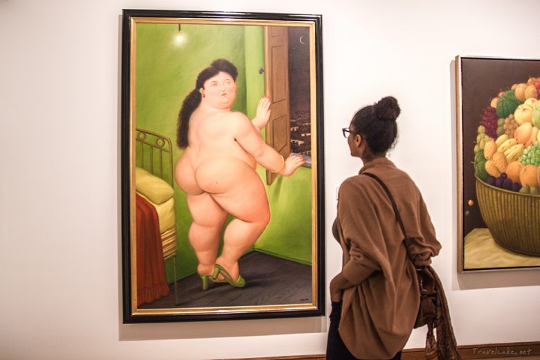 admiring the works one of my favourite artists, F. Botero