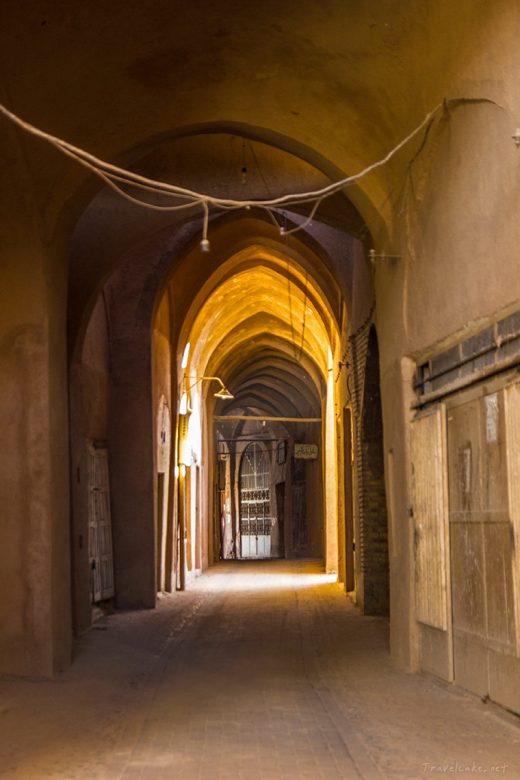 exploring the streets of Yazd