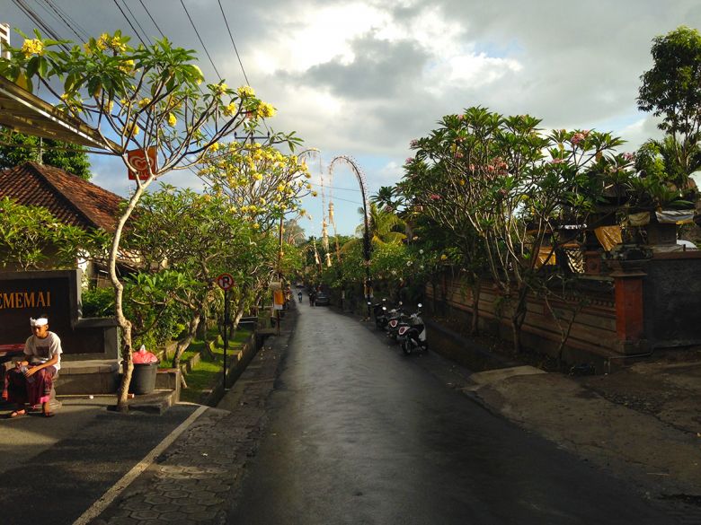 Street scene Ubud, bali